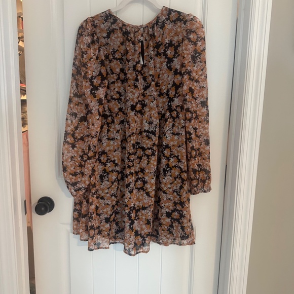 NWT SANCTUARY SHIRRED NECK MINI BABYDOLL DRESS Size XS - Picture 8 of 9